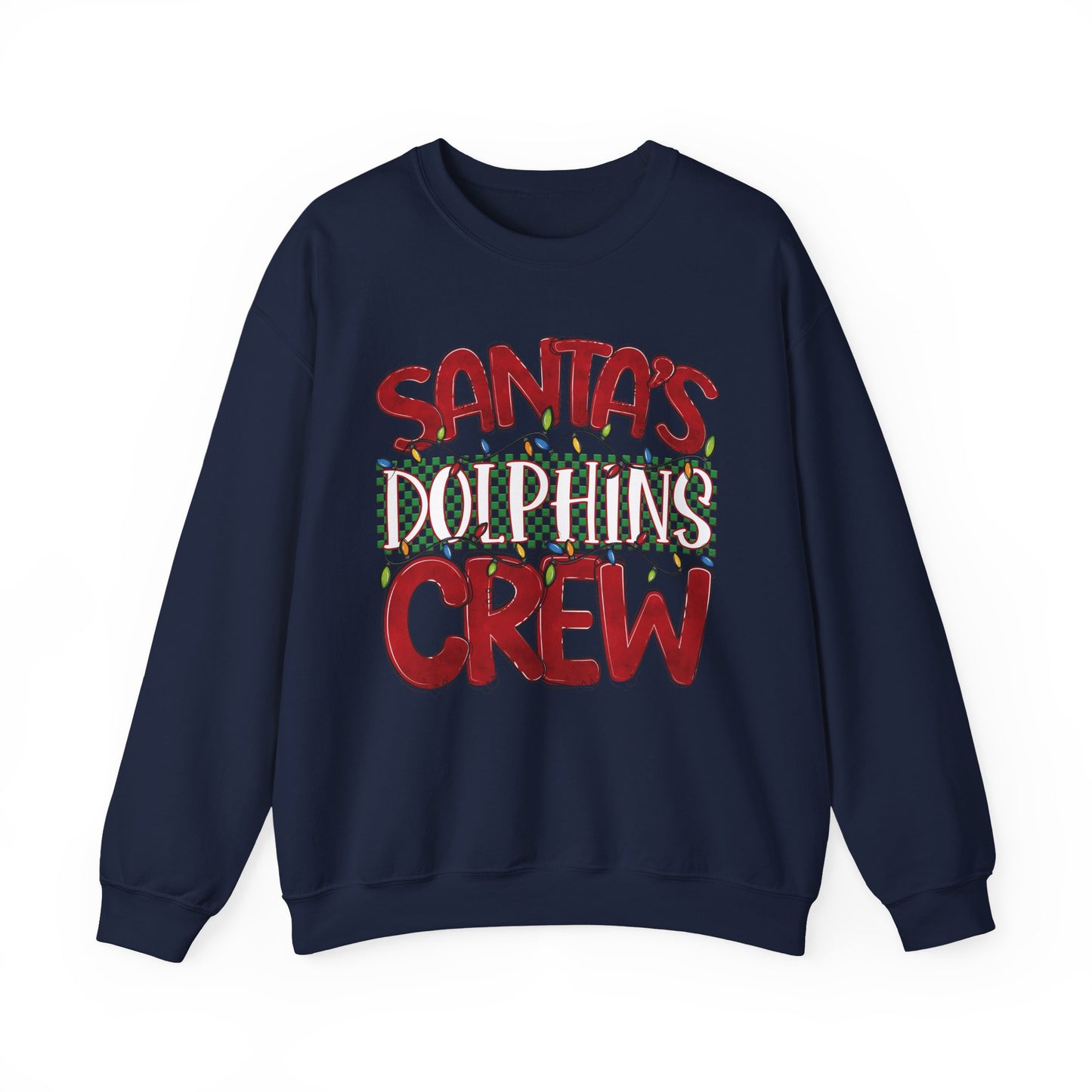 Santa's Dolphins Crew - Gildan
