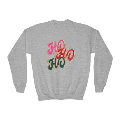 Youth HO HO HO Sweatshirt Gildan
