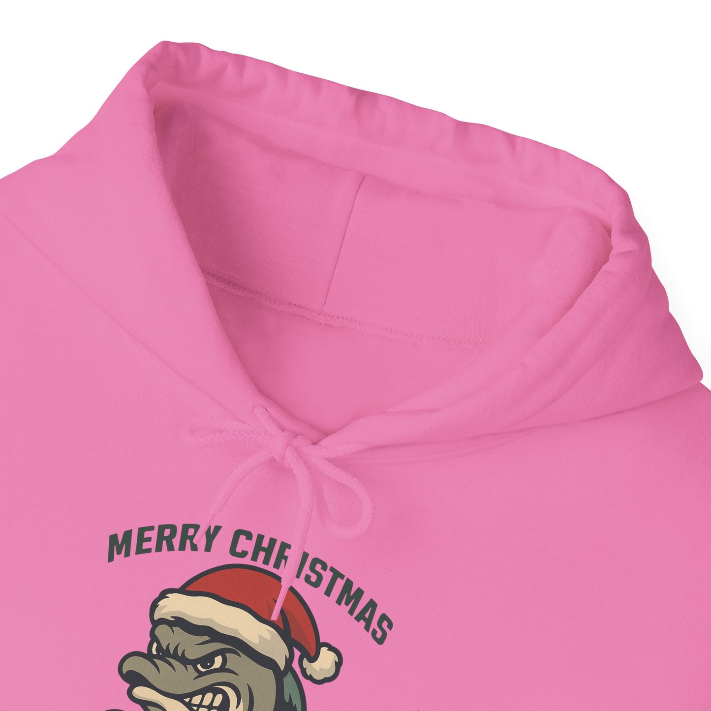 Merry Christmas Dolphin Hoodie - Gildan