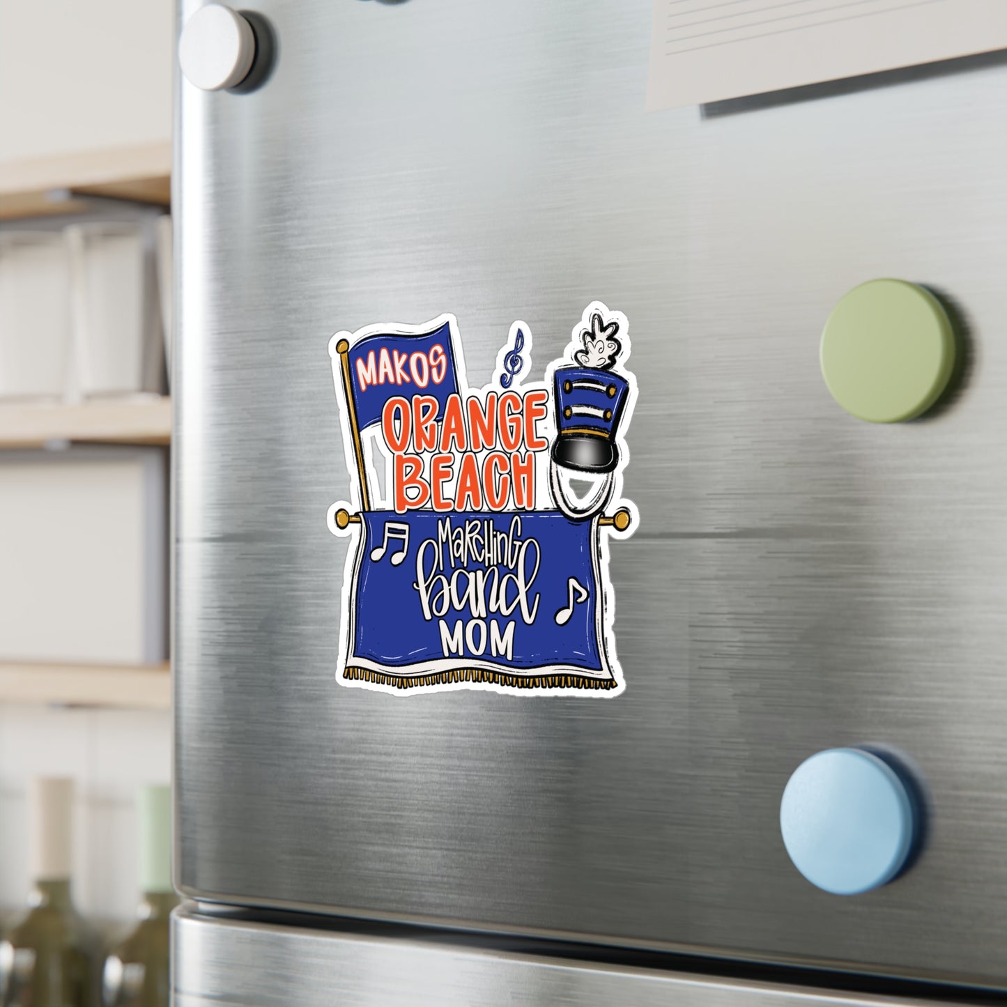 Marching Band Mom Vinyl Decals