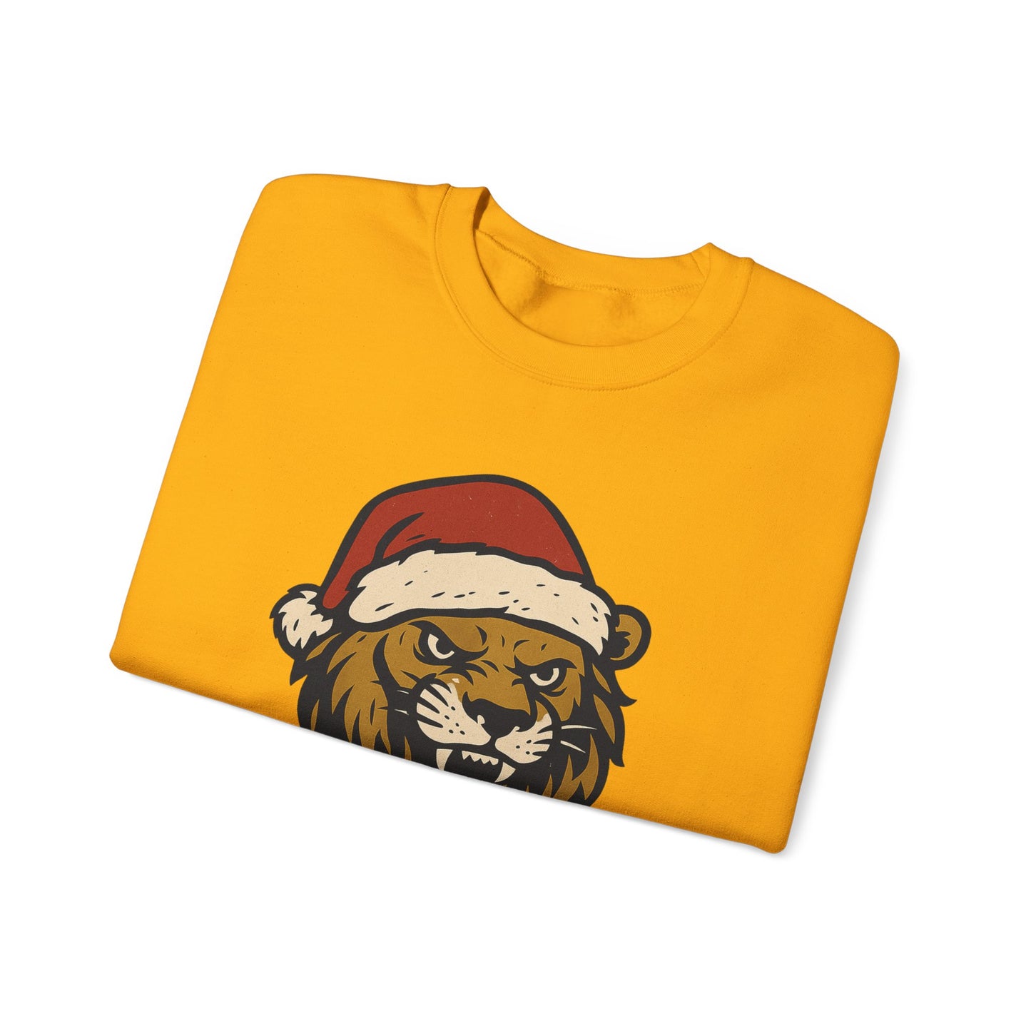 Merry Christmas Lions Sweatshirt — Gildan