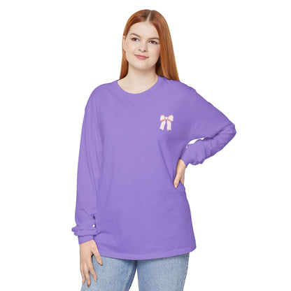 Holly Jolly Long Sleeve Tee - Comfort Colors