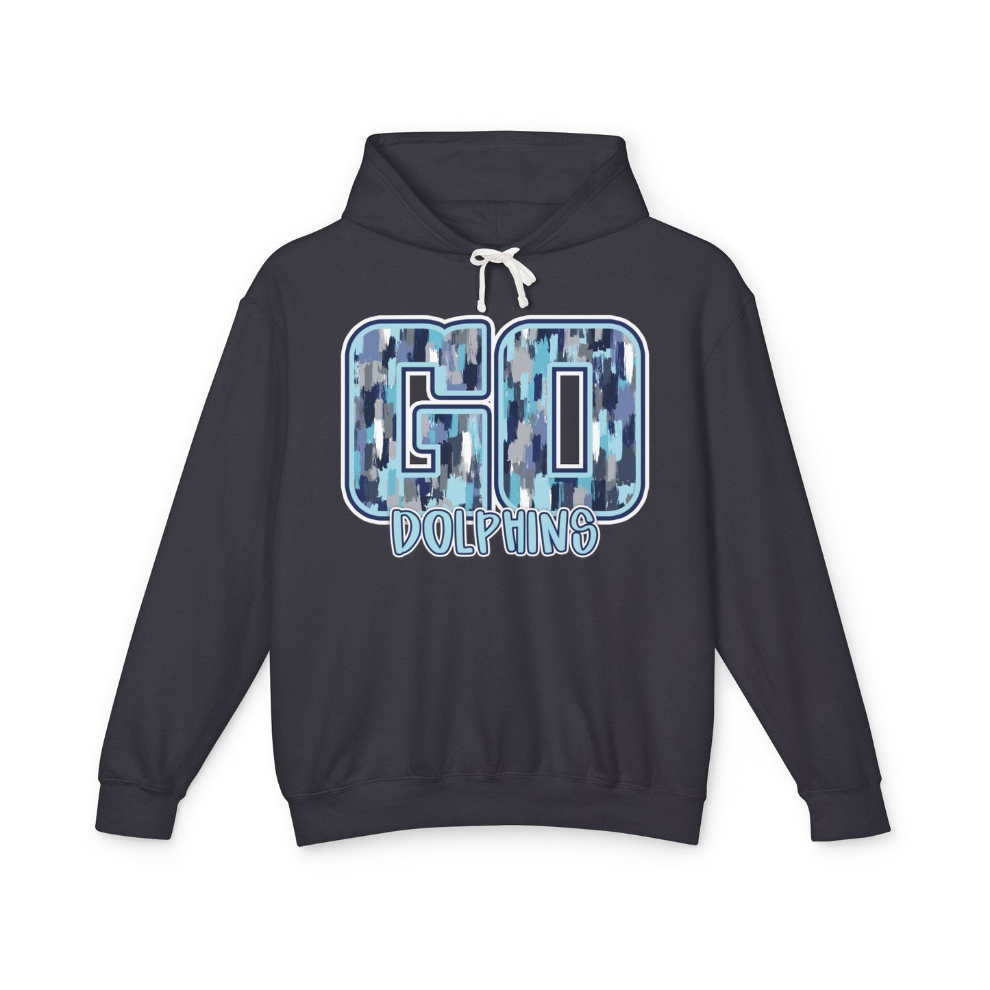 Adult Go Dolphins Hoodie - Comfort Colors