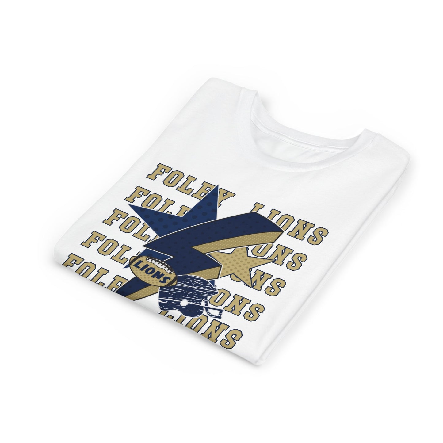 Youth Foley Lions Lightning Football T