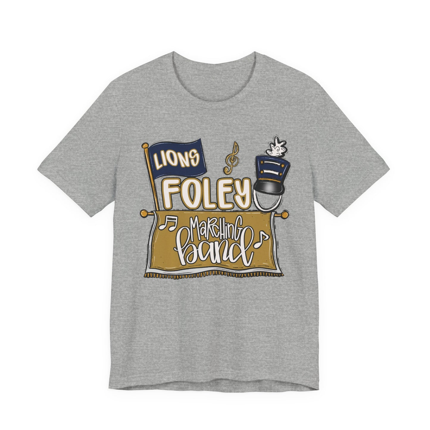 Adult Foley Marching Band Tee - Bella Canvas
