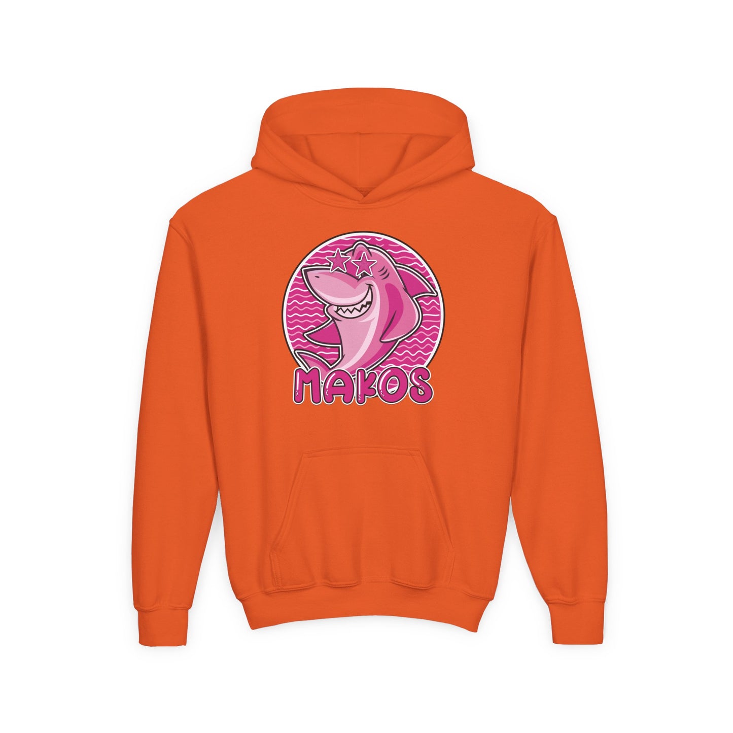 Youth Preppy Shark Hoodie