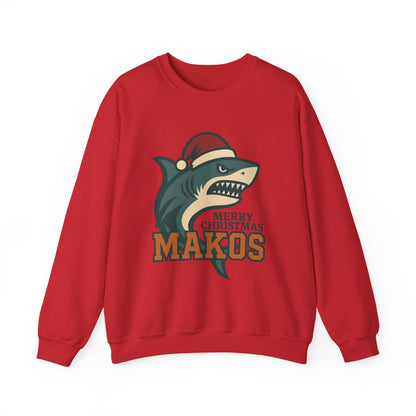 Merry Christmas Makos Sweatshirt — Gildan