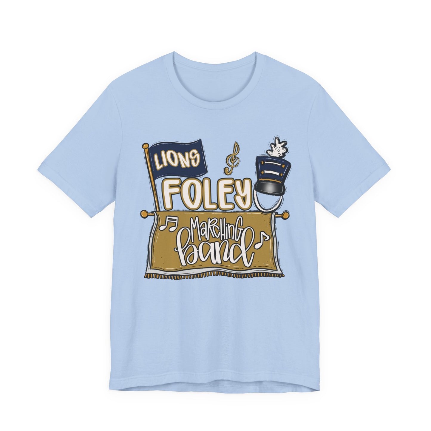 Adult Foley Marching Band Tee - Bella Canvas