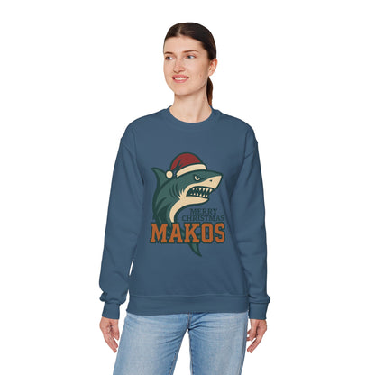 Merry Christmas Makos Sweatshirt — Gildan