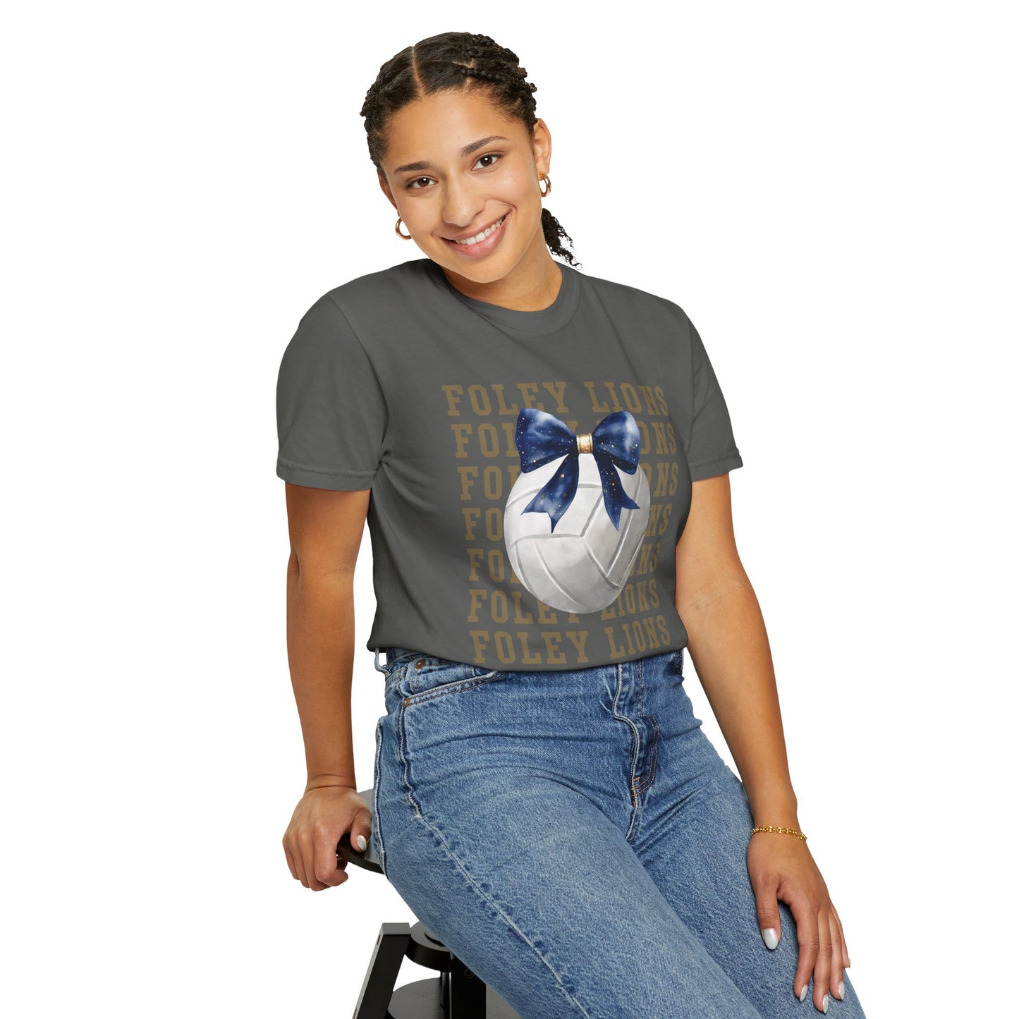 Foley Lions Volleyball T-Shirt - Comfort Colors