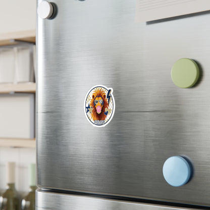 Bubble Poppin Rockin Lion Vinyl Decals