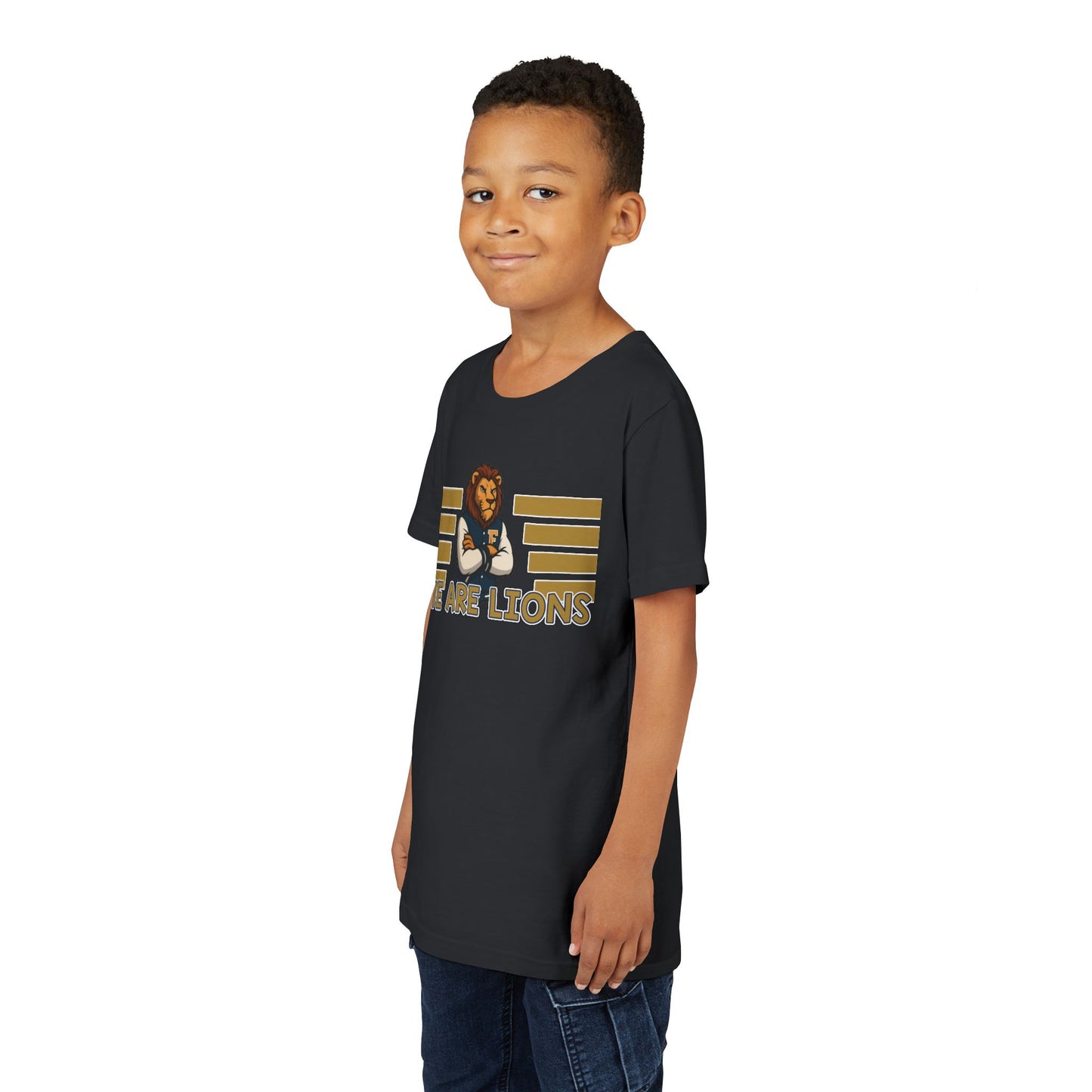 Youth We are Lions T-Shirt - Bella Canvas