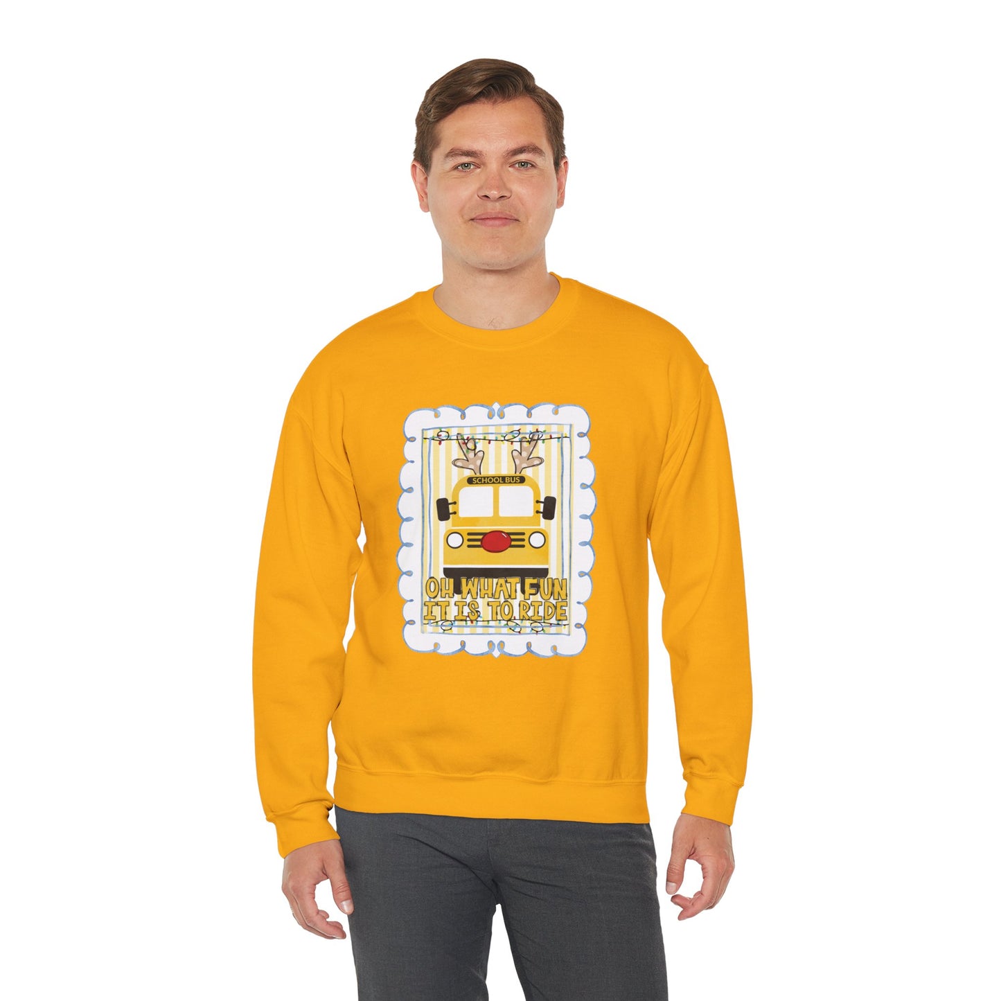 Christmas Bus Driver Sweatshirt - Gildan