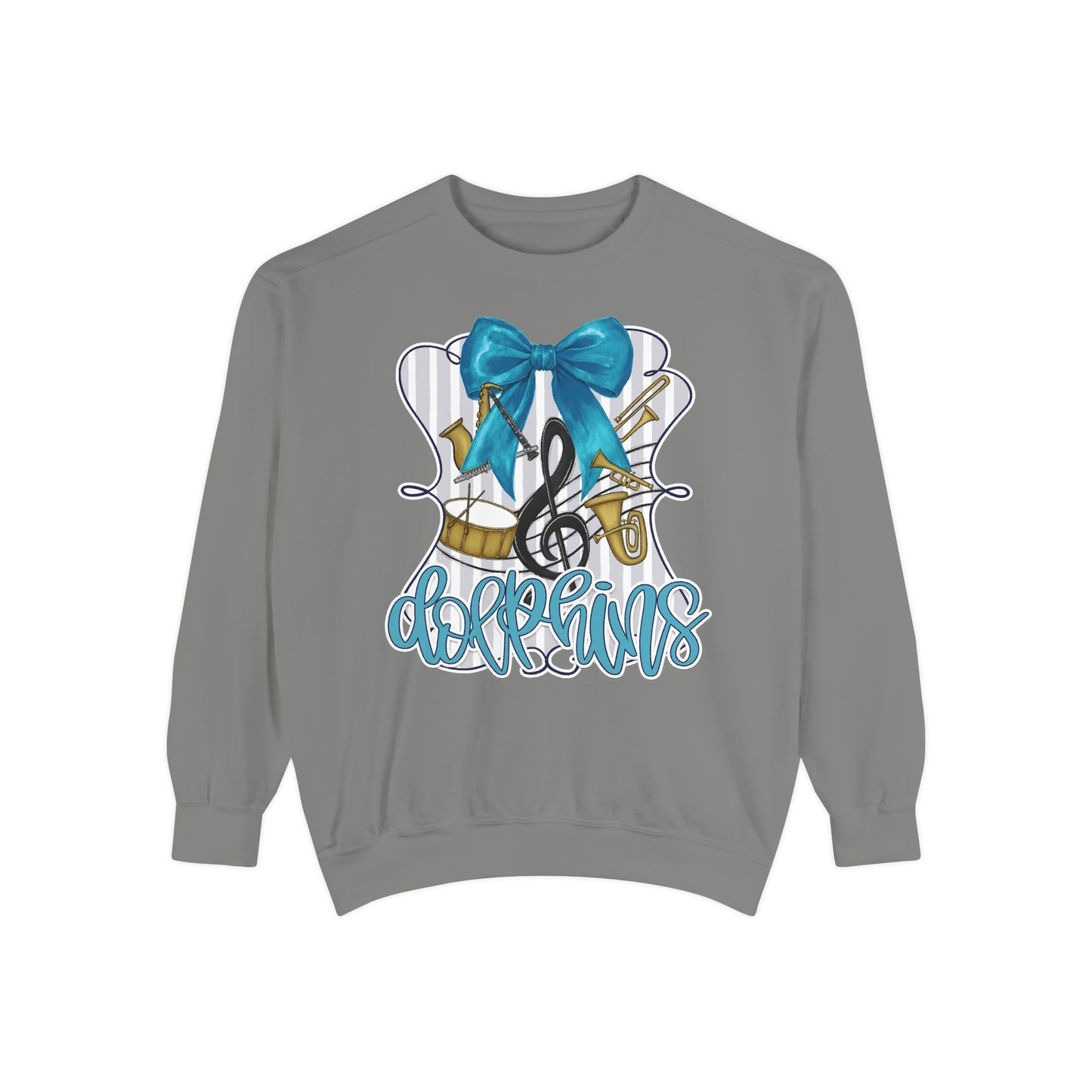 Adult Dolphins Band Sweatshirt - Comfort Colors