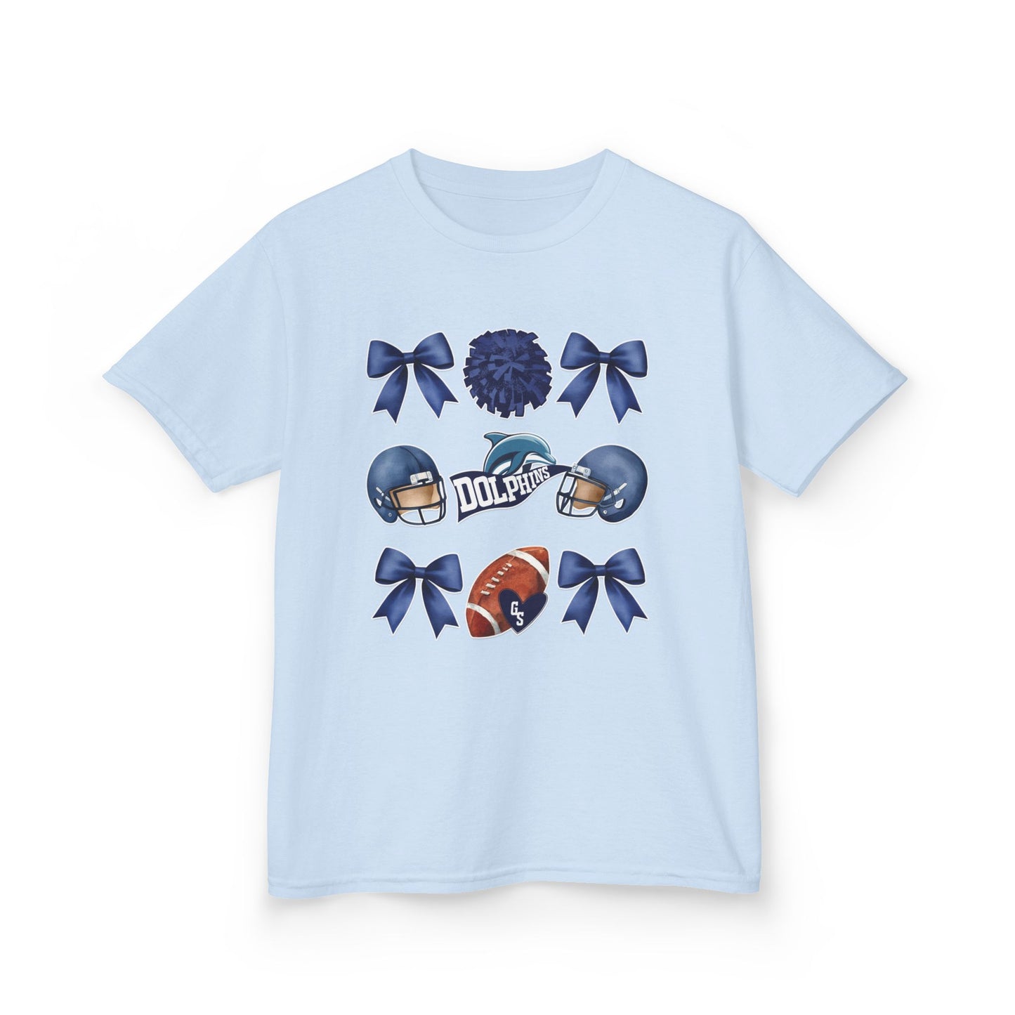 Youth Coquette Dolphins Pennant Tee