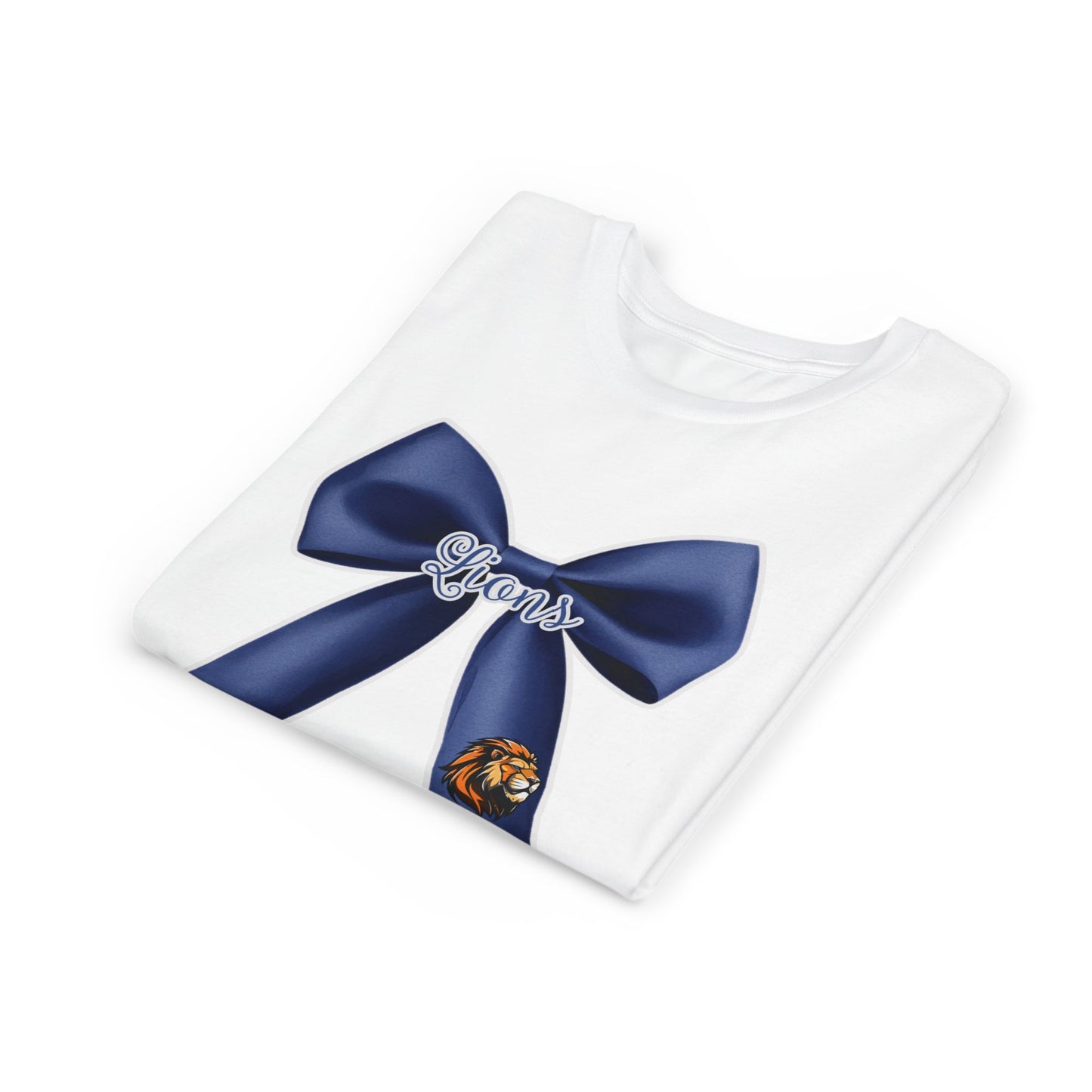 Youth Lions Navy Coquette Bow