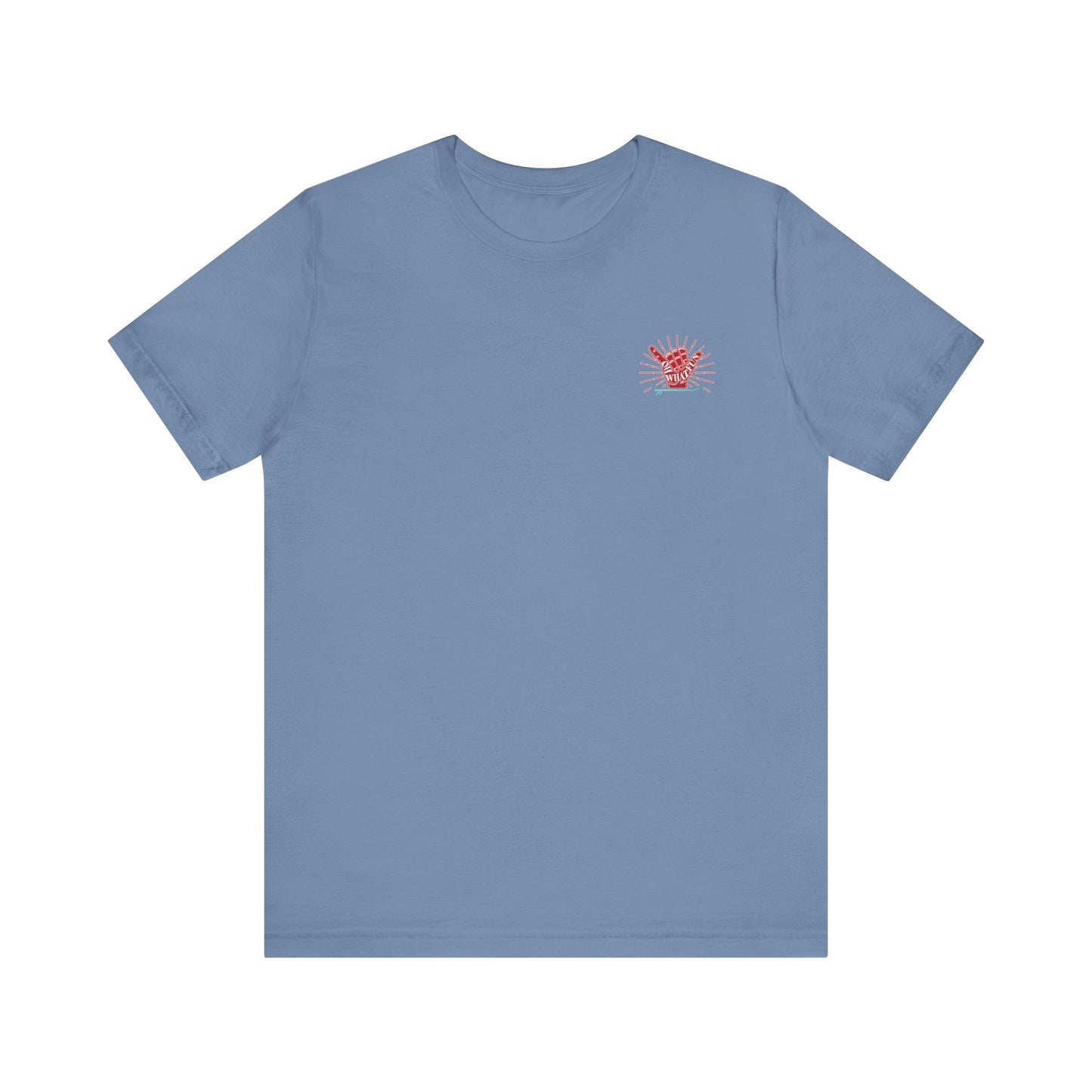 Adult Christmas Surfing Tee - Bella Canvas