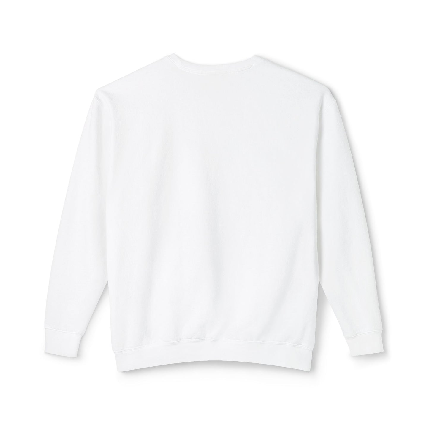 Adult Life of a Dolphin Faux Glitter Sweatshirt - Comfort Colors