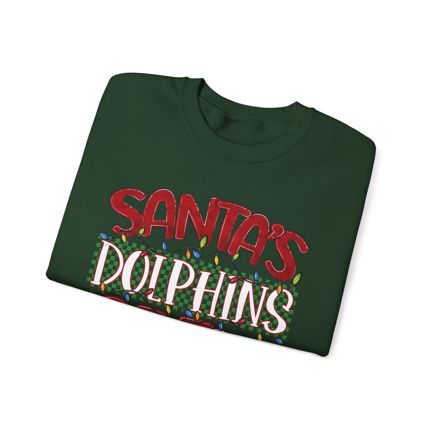 Santa's Dolphins Crew - Gildan