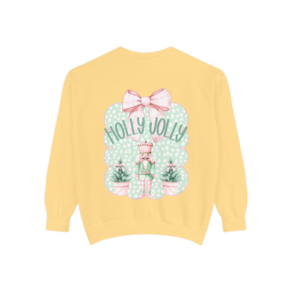 Holly Jolly Unisex Sweatshirt - Comfort Colors