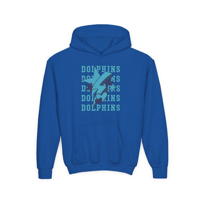 Youth Dolphin Lightning, Stars & Hearts Hoodie