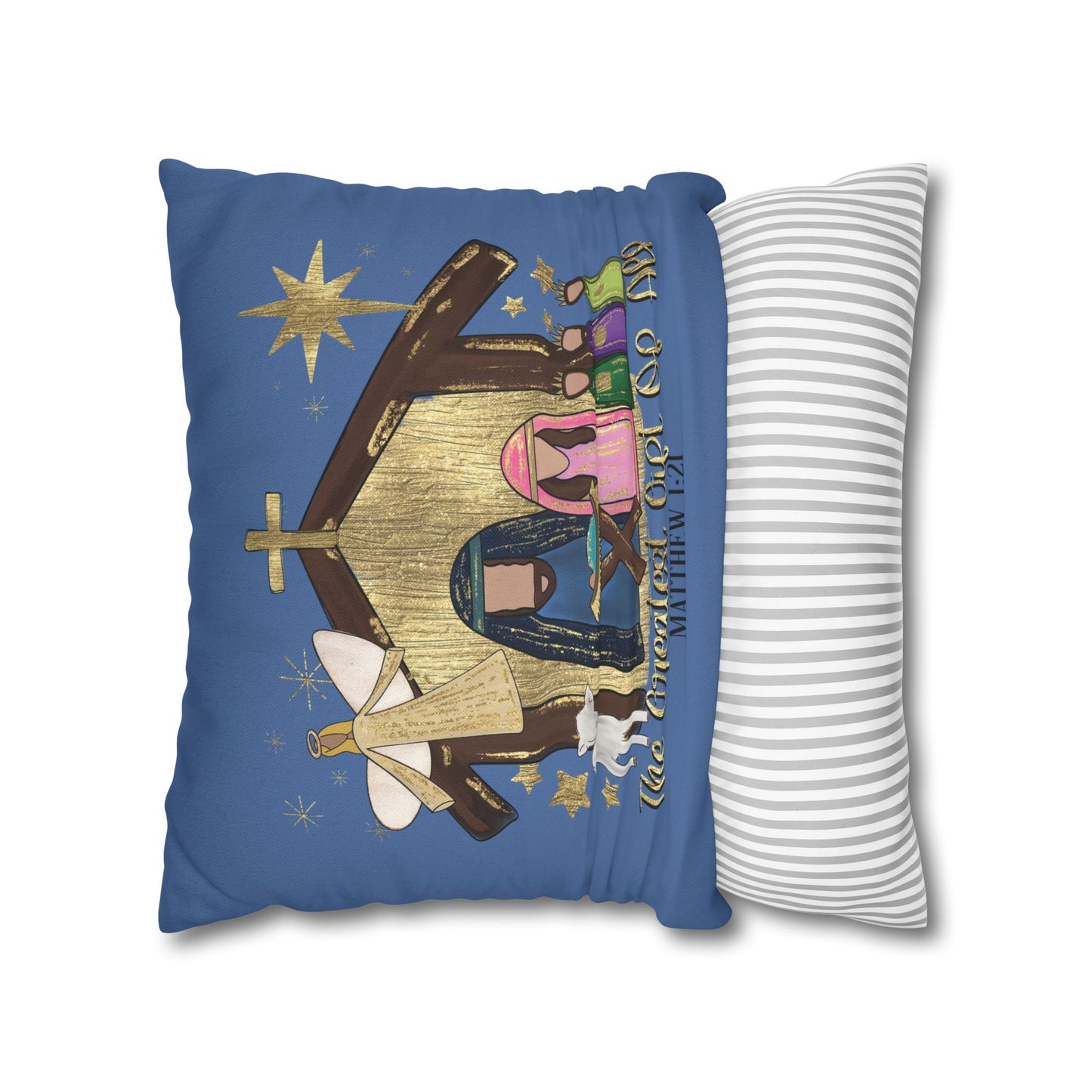 Nativity "The Greatest Gift of All" Pillowcase