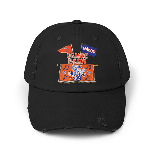 Makos Color Guard Mom Distressed Cap