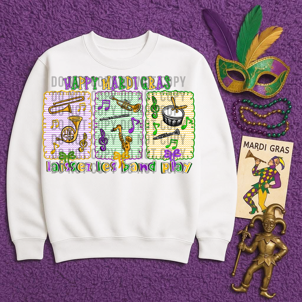 Happy Mardi Gras BAND ONLY
