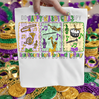 Happy Mardi Gras BAND ONLY