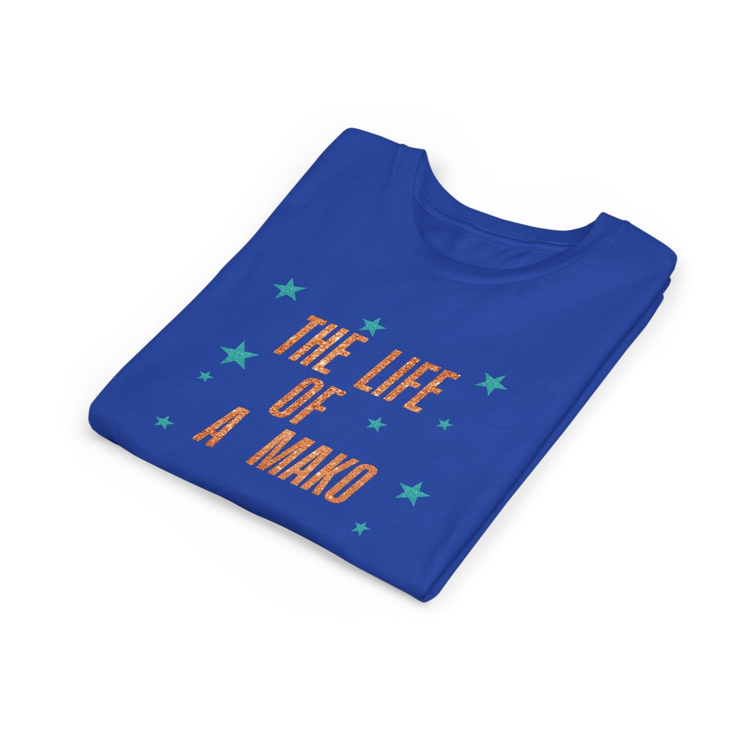 Life of a Mako FAUX  Glitter - Bella Canvas