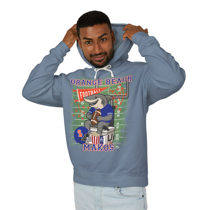 Adult Makos Tailgate Time Hoodie - Comfort Colors