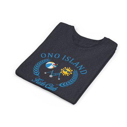 Ono Island Kids Club Blue Tee - Bella Canvas
