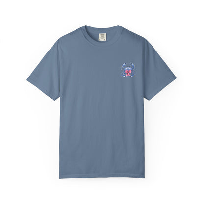 Adult Ono Island Preppy Crab Tee - Comfort Colors