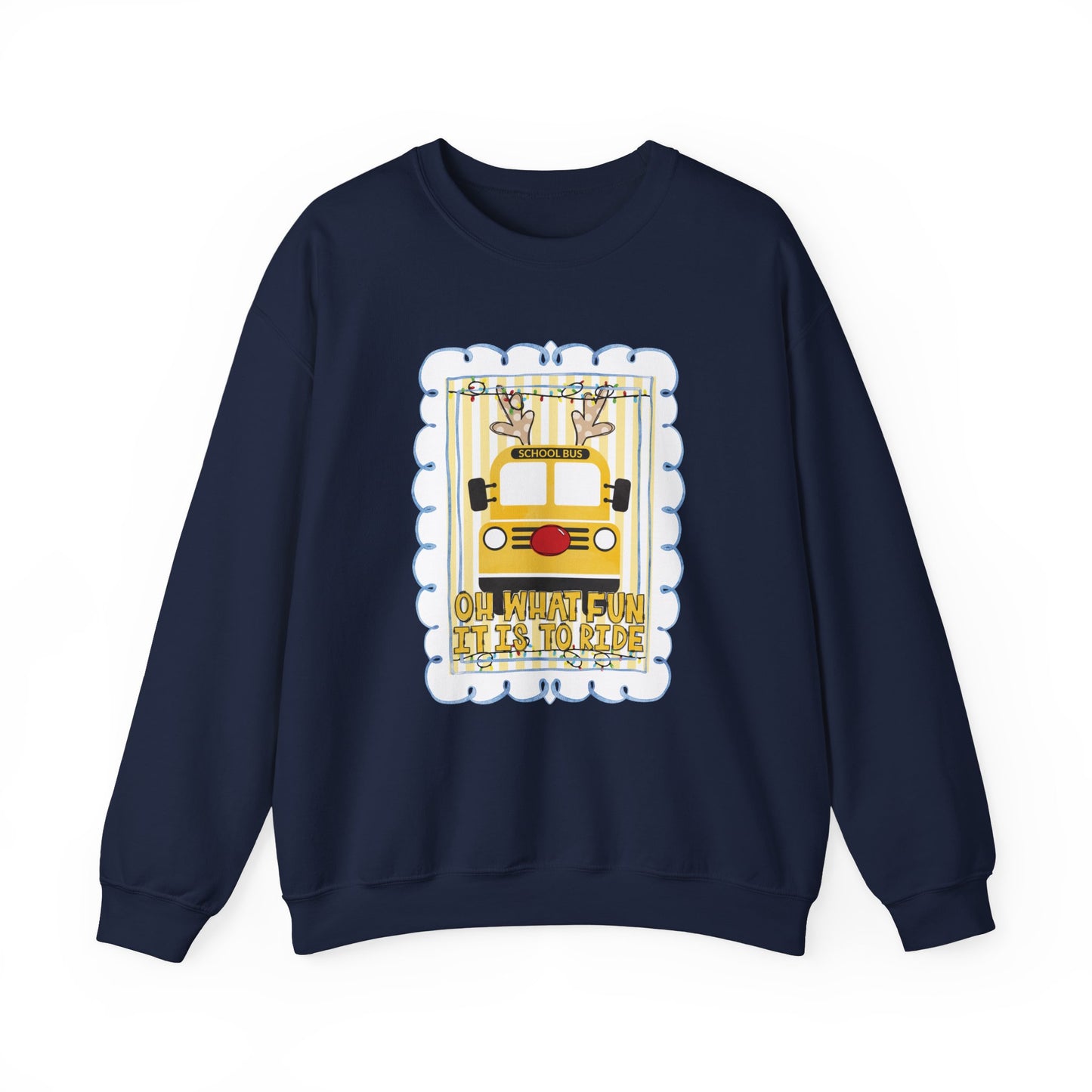 Christmas Bus Driver Sweatshirt - Gildan