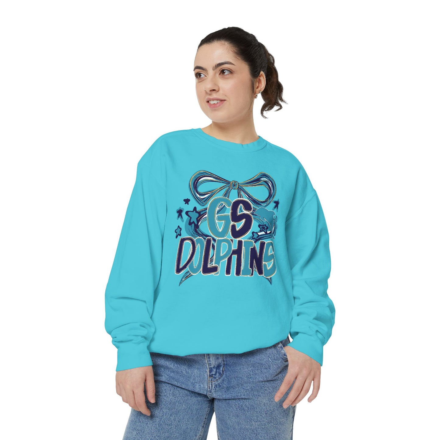 Adult GS Dolphins Sweatshirt - Comfort Colors