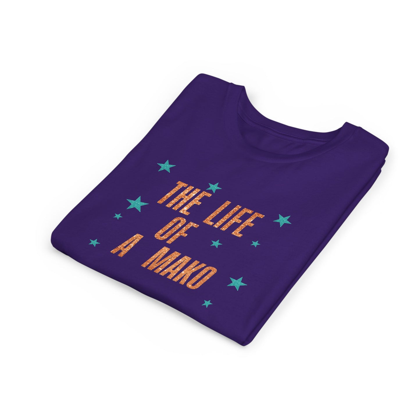 Life of a Mako FAUX  Glitter - Bella Canvas