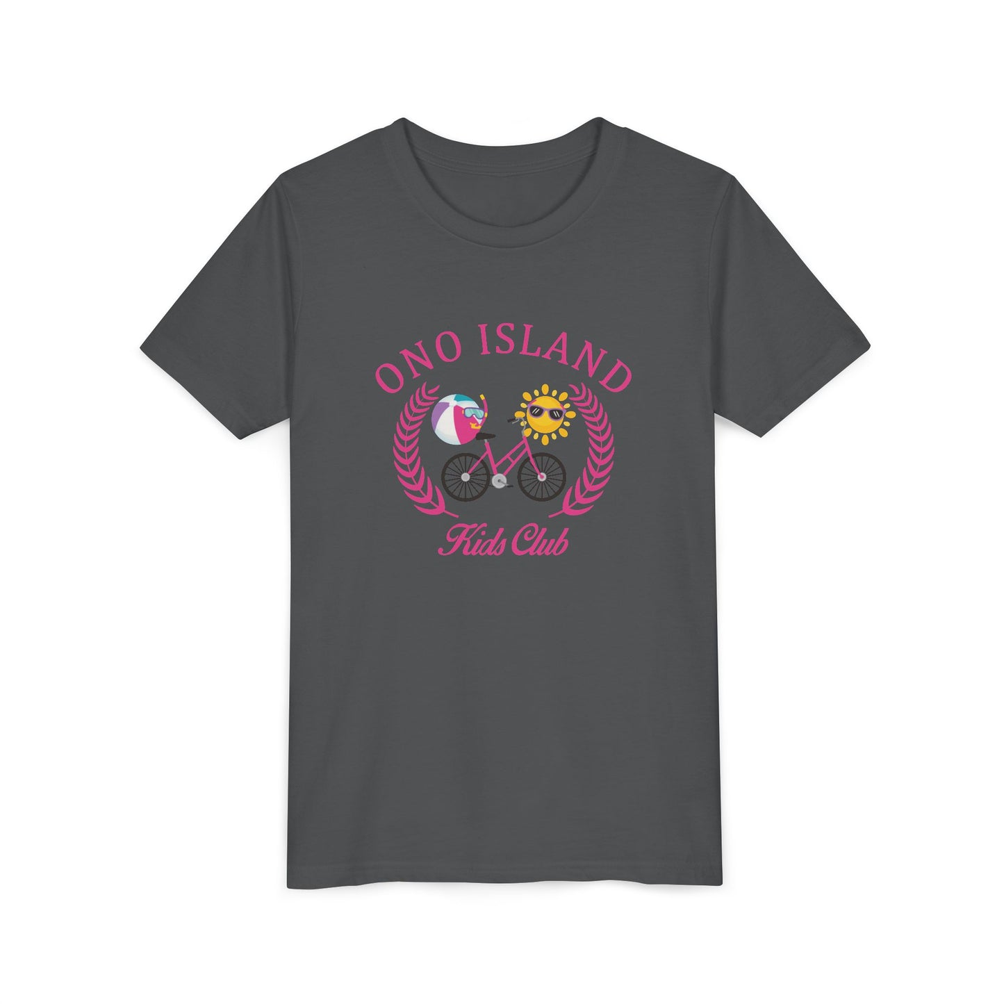 Ono Island Kids Club Pink Tee - Bella Canvas