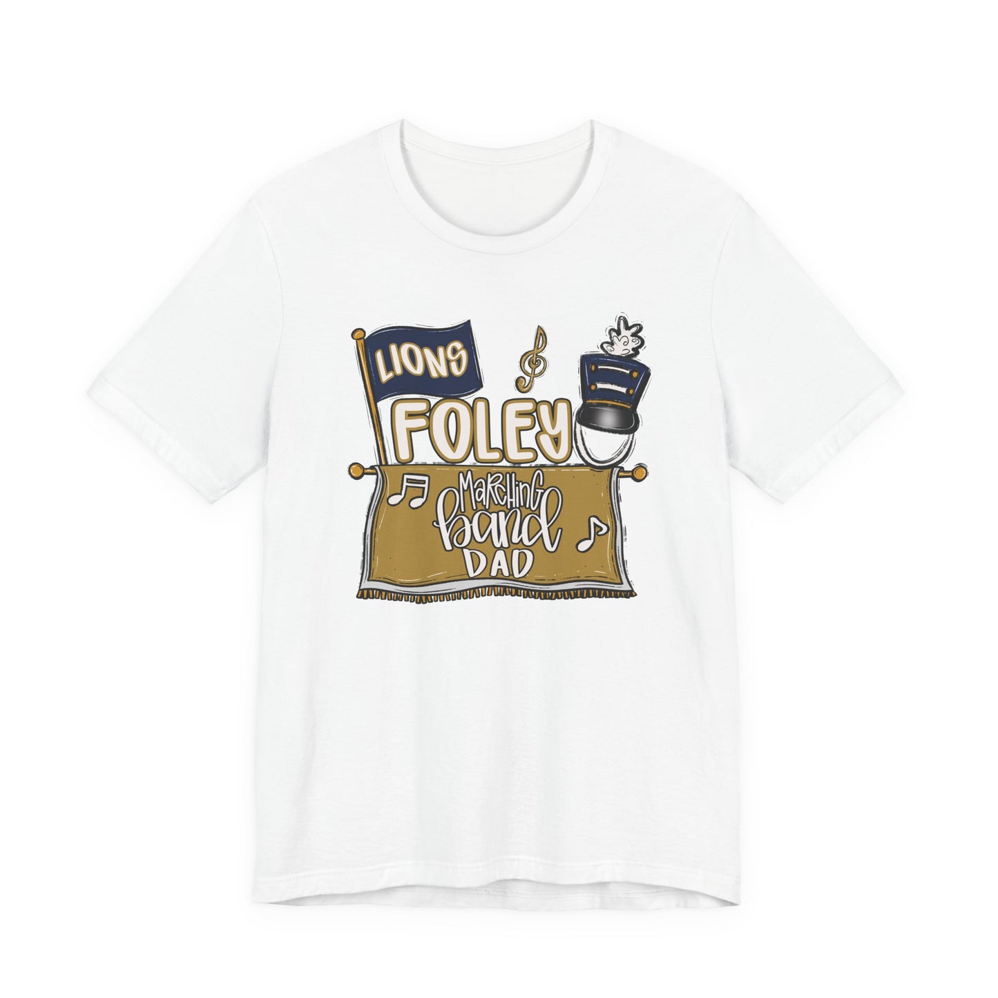 Foley Band Dad Tee - Bella Canvas