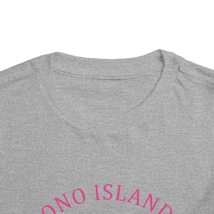 Ono Island Kids Club Toddler Pink Tee - Bella Canvas
