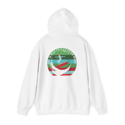 Adult Christmas Surf Hoodie - Gildan