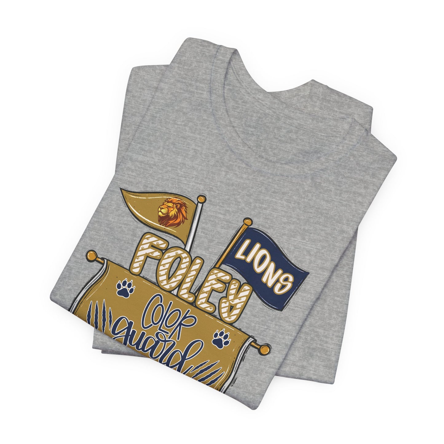 Foley Lions Color Guard Jersey Tee - Bella Canvas