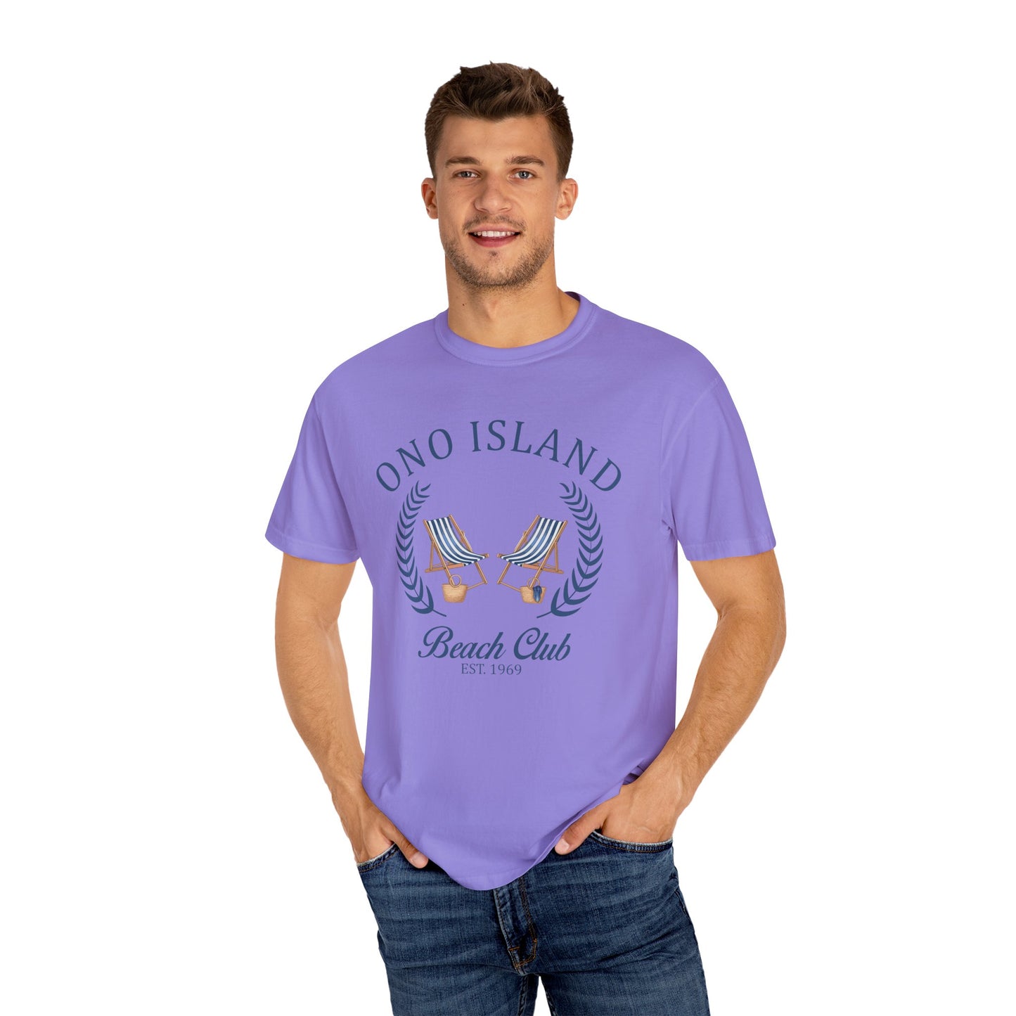 Ono Island Beach Club T-Shirt - Comfort Colors