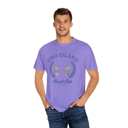 Ono Island Beach Club T-Shirt - Comfort Colors