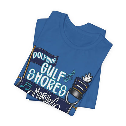 Adult Gulf Shores Band Tee - Bella Canvas