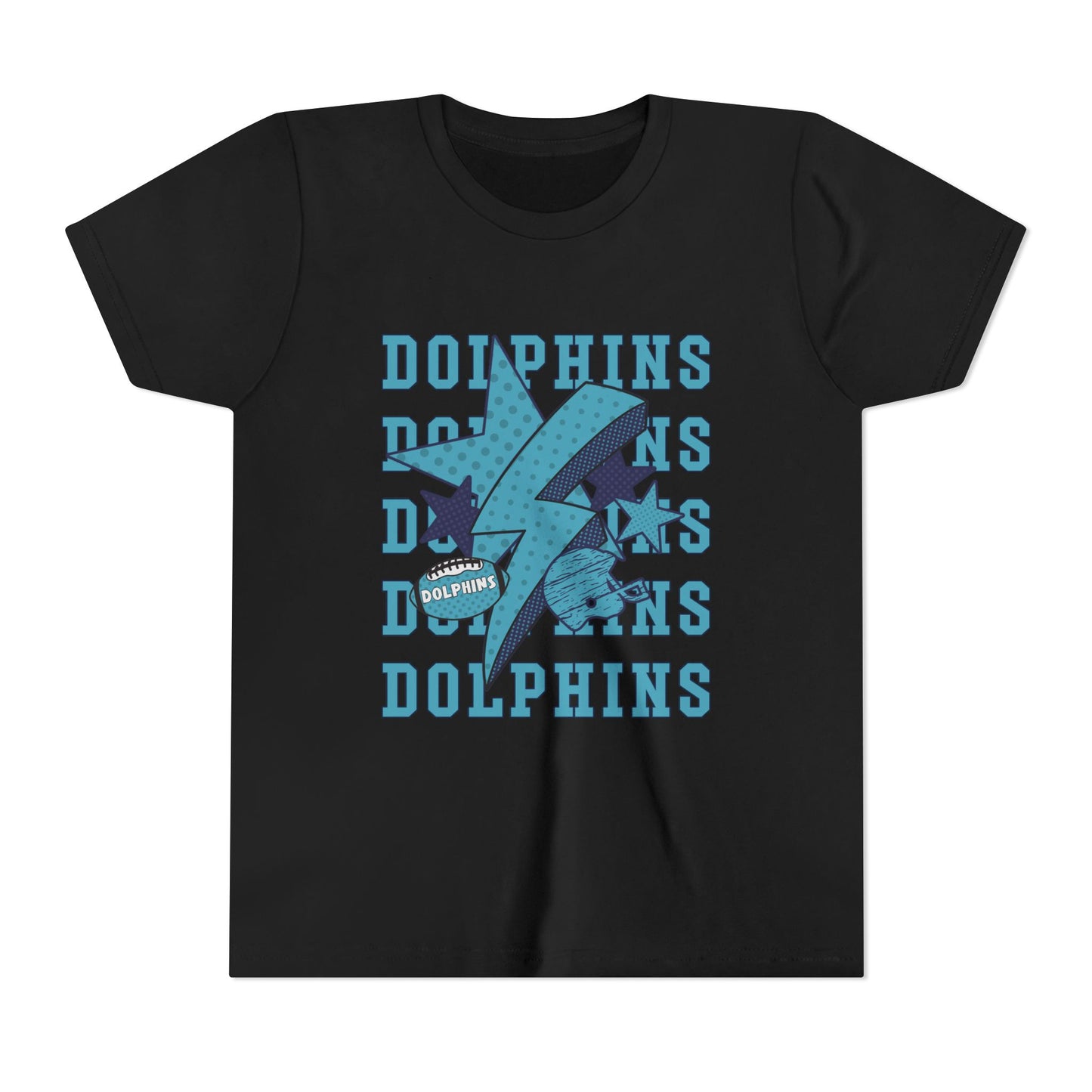 Youth Football Lightning Shirt