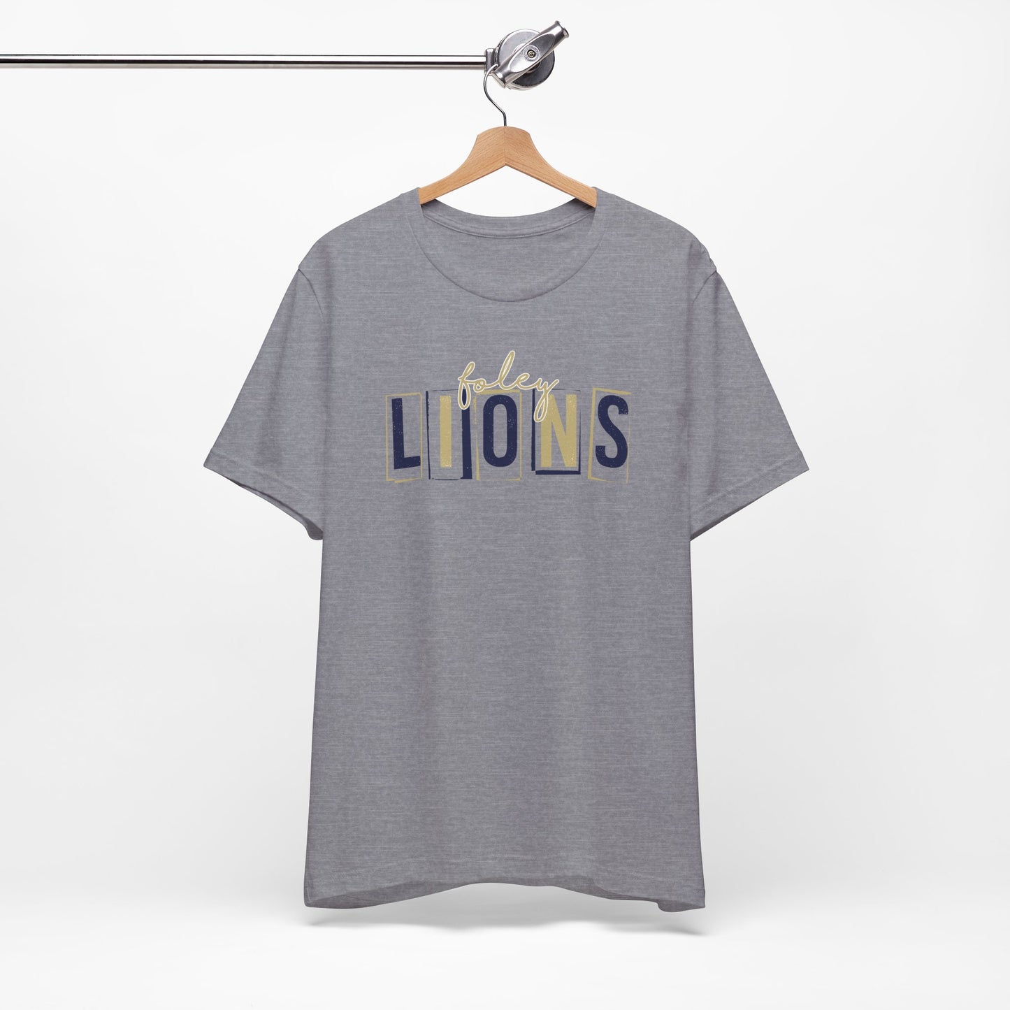 Foley Lions Boxy Tee - Bella Canvas