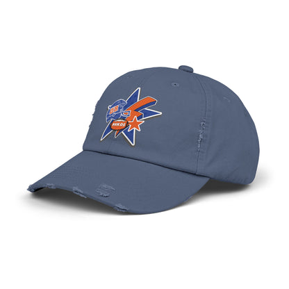 Makos Football Unisex Distressed Cap