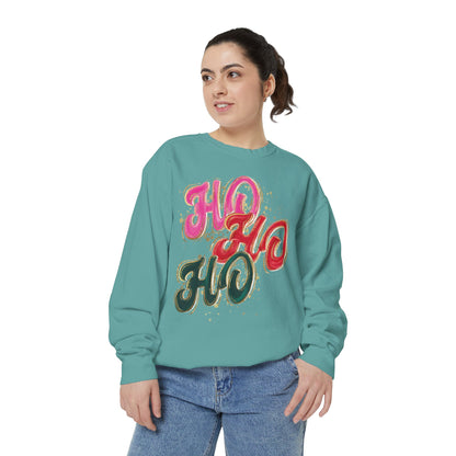 HO HO HO Sweatshirt Comfort Colors