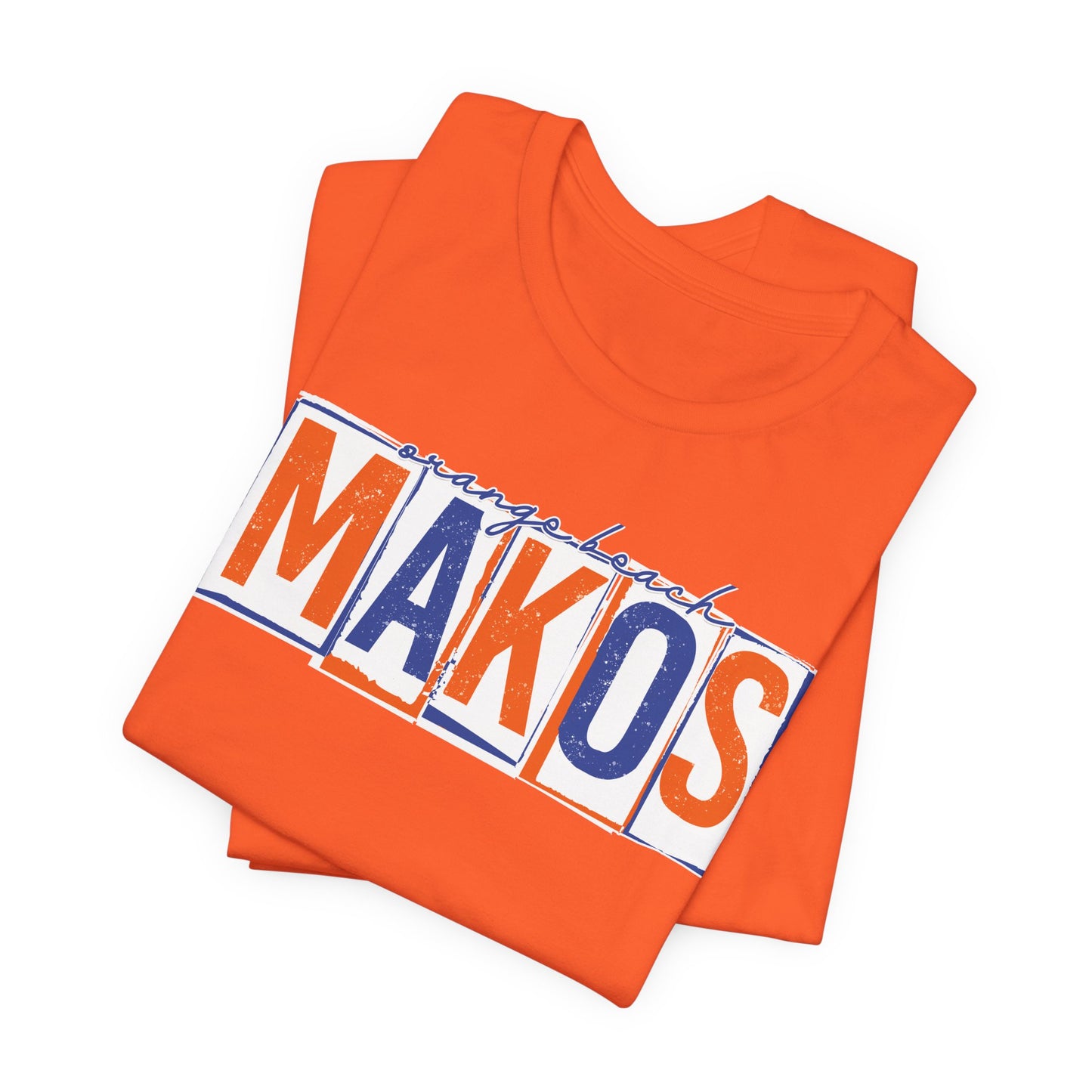 Adult Makos Block Tee - Bella Canvas