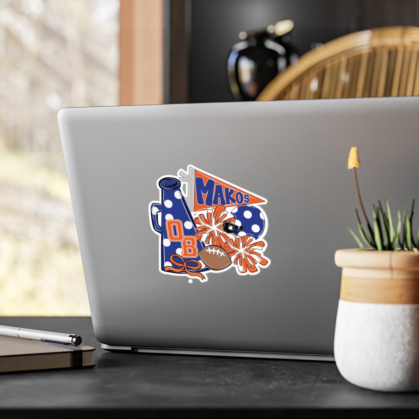 Makos Football Spirit Vinyl Decals
